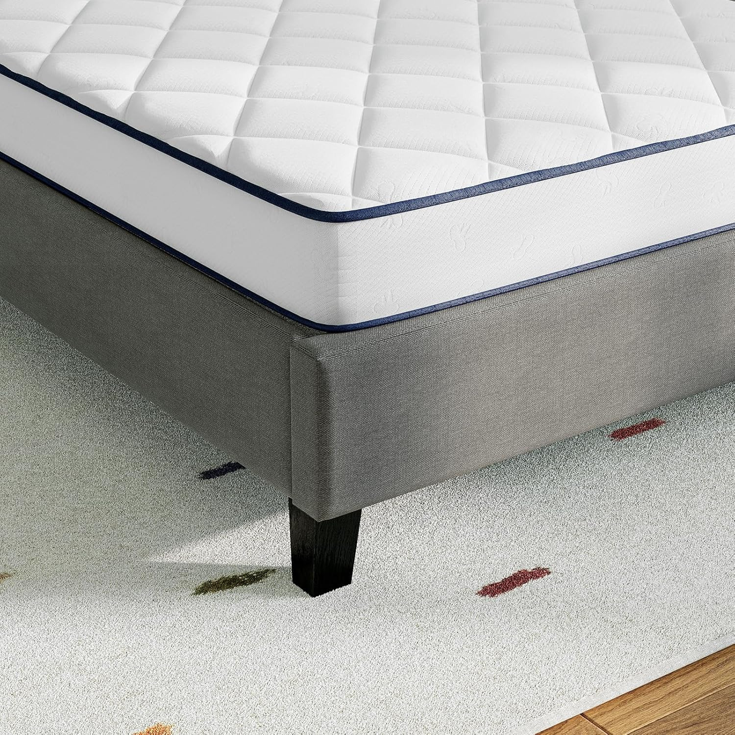 6-Inch Full Size Hybrid Mattress, Medium Firm Foam & Spring, Eco-Friendly