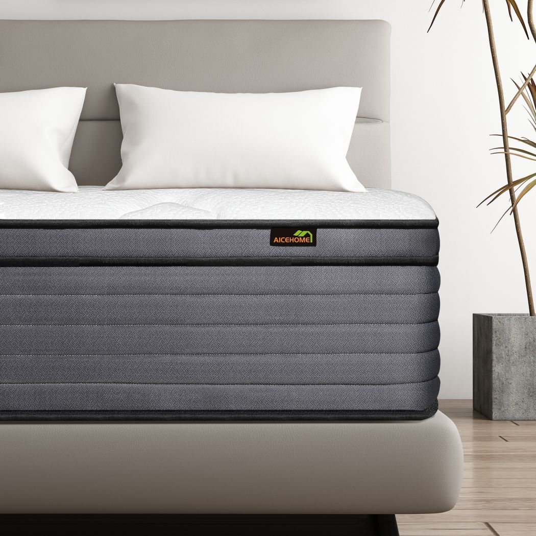 12″ Mattress Hybrid Innerspring Medium Twin Full Queen King Size Gel Memory Foam