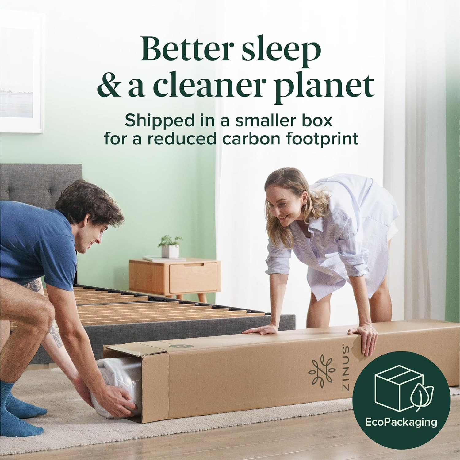 6 Inch Foam and Spring Hybrid Mattress [New Version], Twin, Medium Firmness, Dur