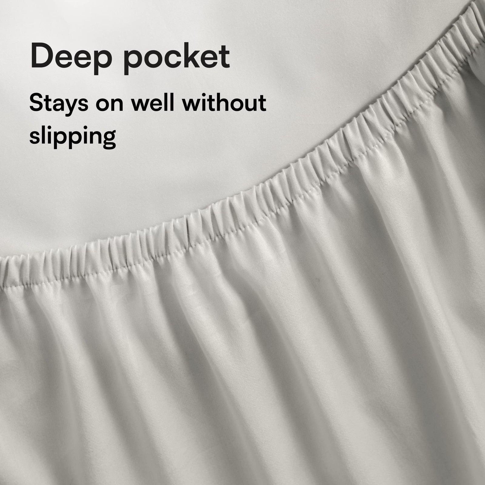 Niagara Waterproof Mattress Protector Queen 60×80 Cover Deep Queen, White