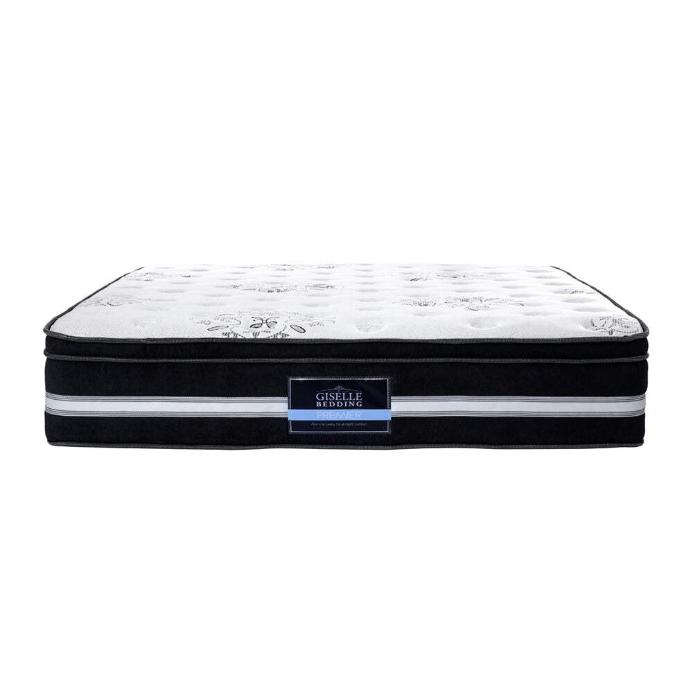 NNEDSZ Bedding Donegal Euro Top Cool Gel Pocket Spring Mattress 34cm Thick ? Sin