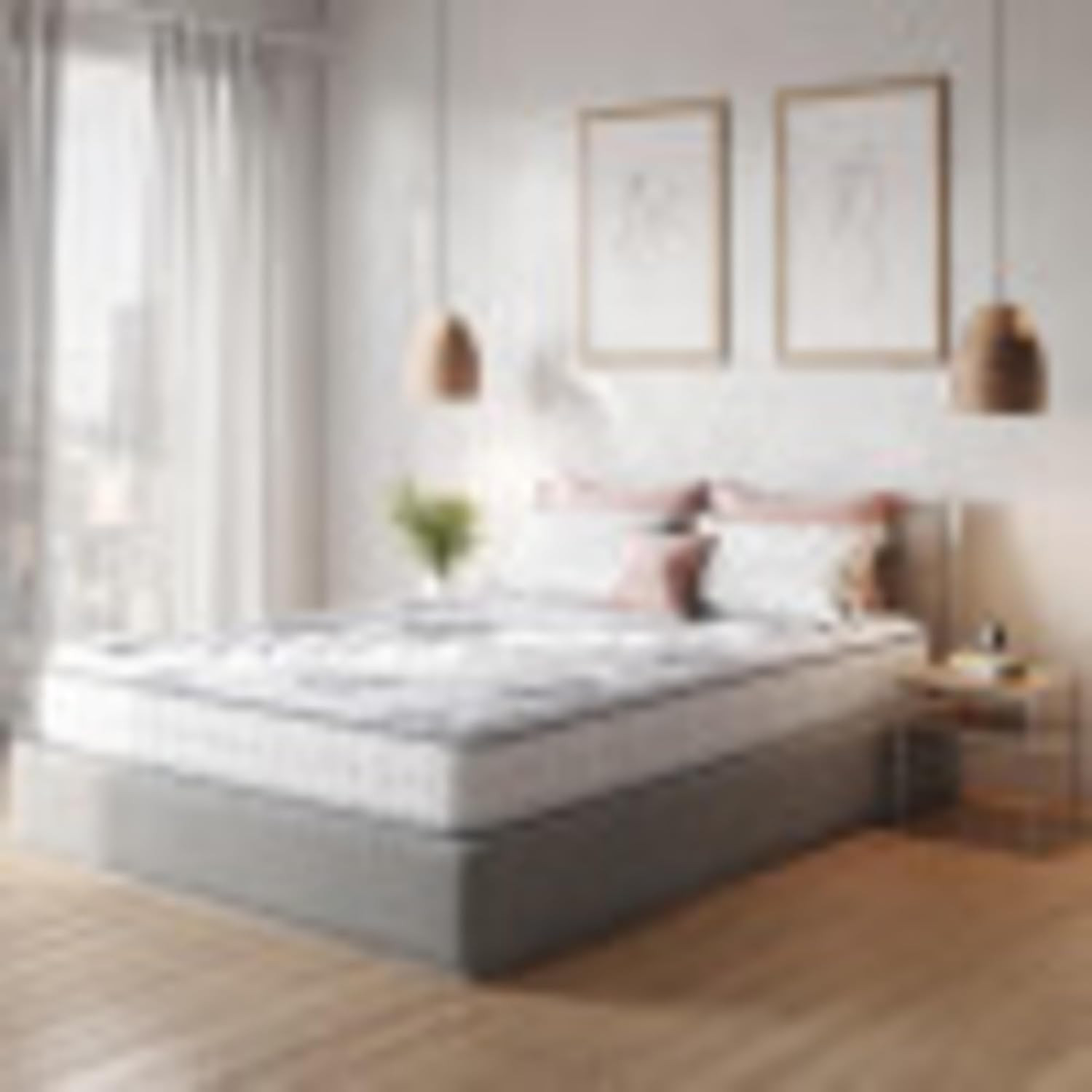 Classic Brands Decker 10-Inch King Hybrid Memory Foam Mattress in a Box