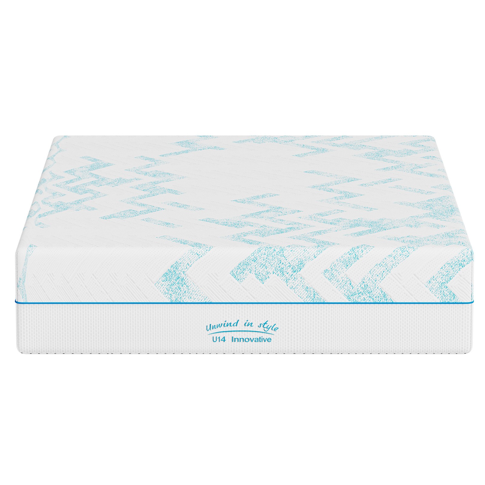 10-Inch RV Mattress Short Queen Latex Memory Foam Fiberglass-Free Medium Firm