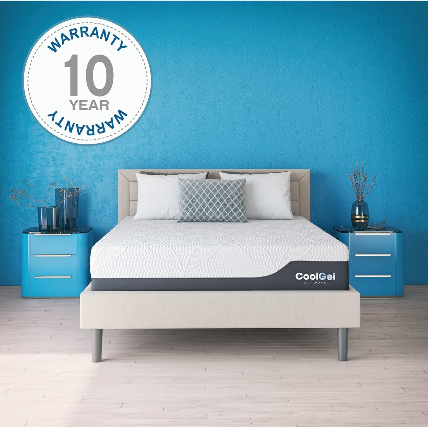 Pressure Relief Twin Memory Foam Mattress 6 Inch Durable Gel Foam Construction
