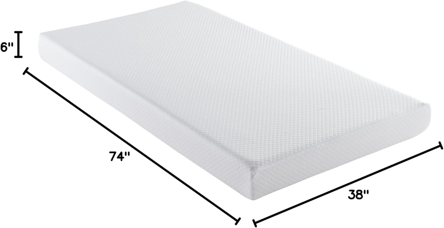 Dream 6-Inch Twin Memory Foam Mattress – Cool, Supportive & Durable Comfort