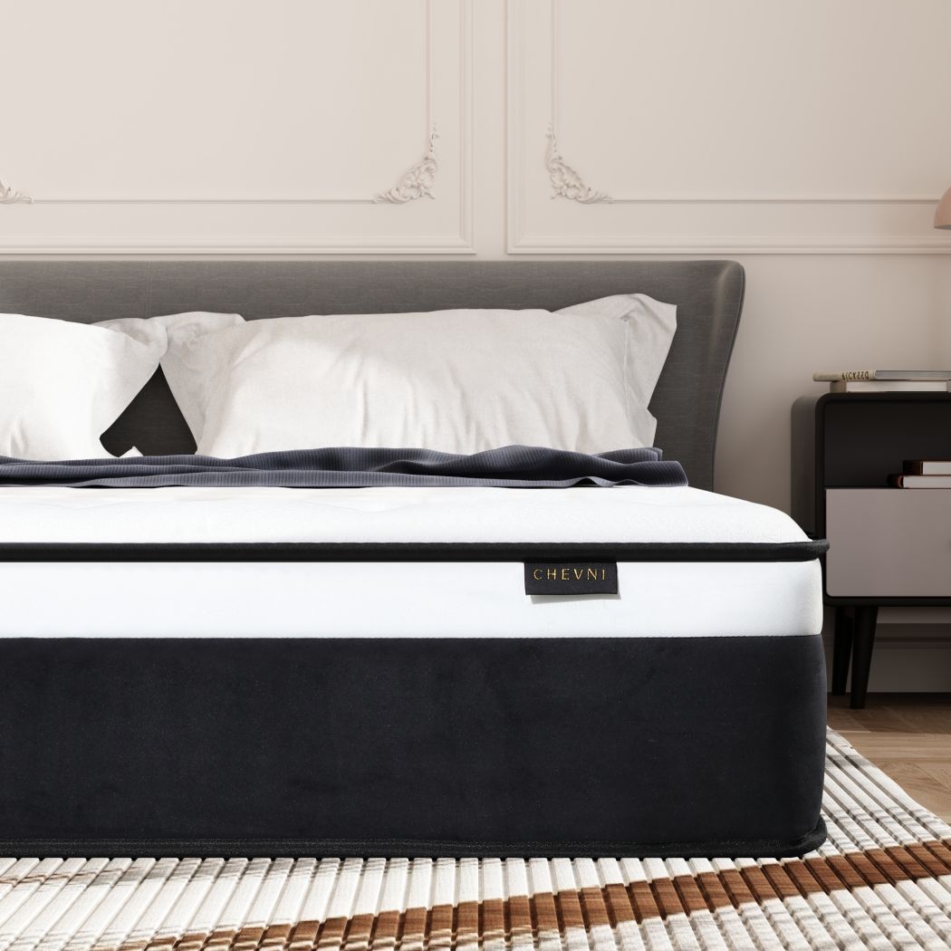 14 Inch Queen Size Mattress Hybrid Memory Foam Pocket Spring Mattress in A Box