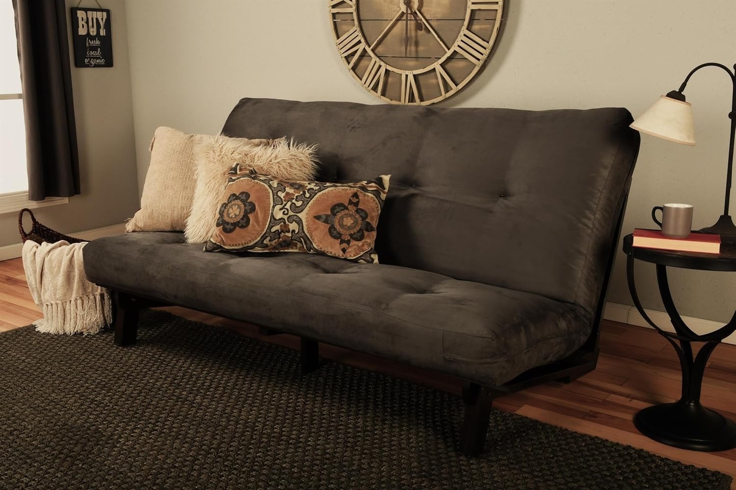 Cotton and Fo Full-Size Futon 7″ Mattr in Su