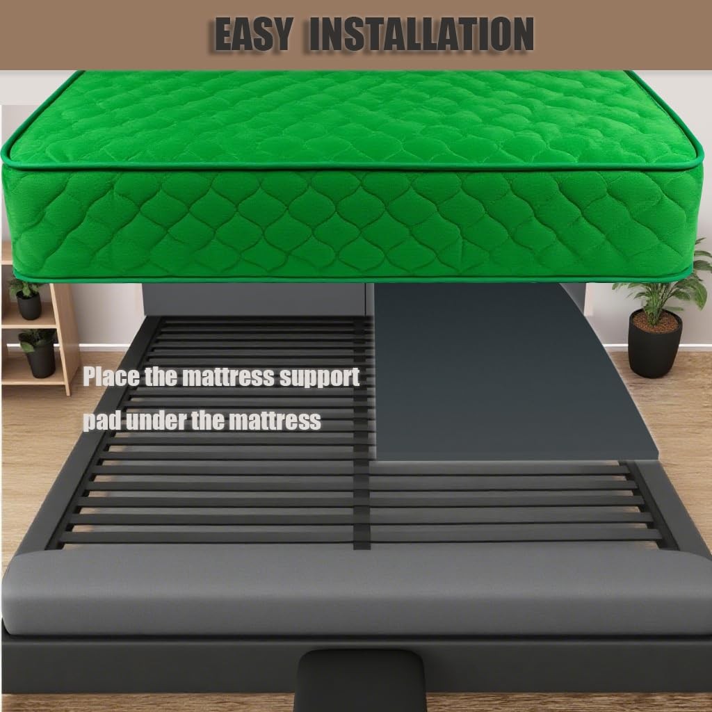 45D High-Density Foam Sagging Mattress Support 59”x 24” x 2”– Firm Support Pa…