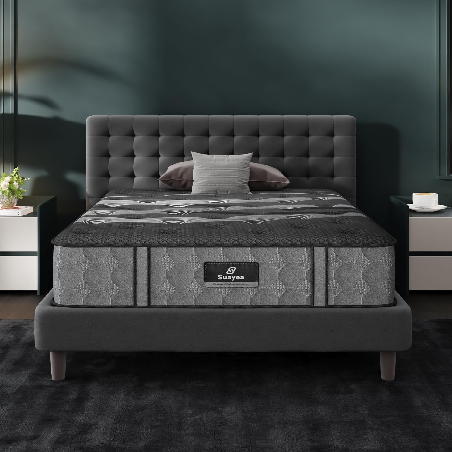 Twin Mattress, 2026 Upgraded 8 Inch Hybrid Twin Size Mattress in a , Cooling-…