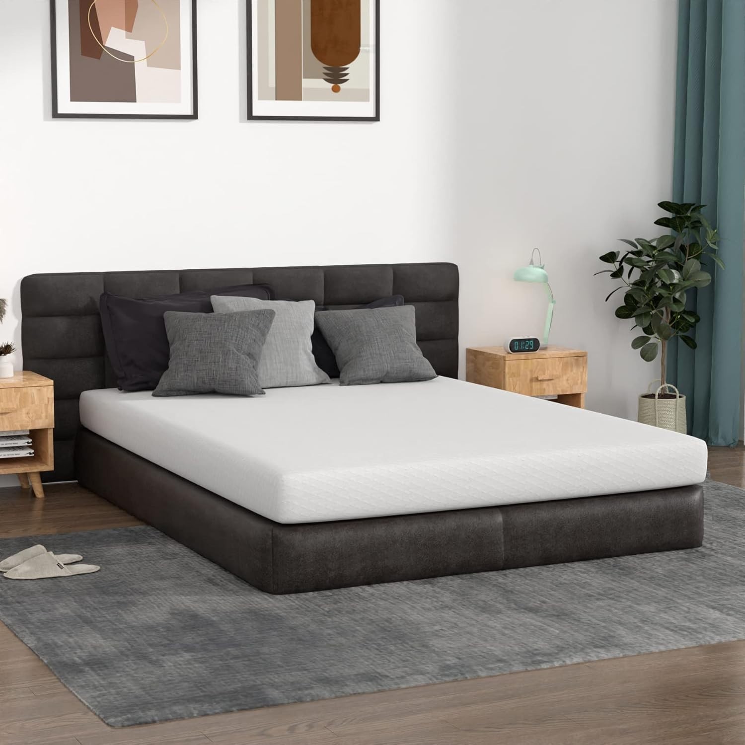 Dual-Layer King Mattress | Gel Memory Foam | CertiPUR-US
