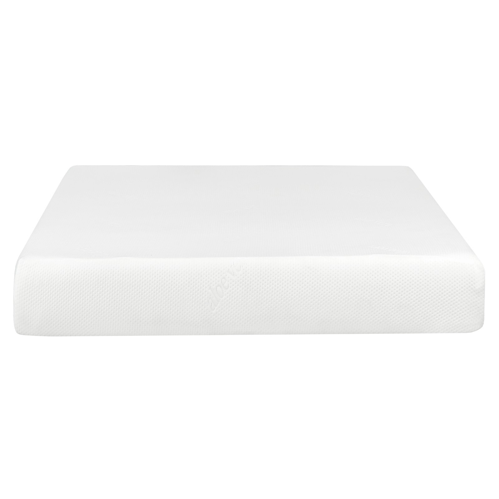 Plush 10 in. Queen Size Gel Memory Foam Mattress Bed in a Box, White