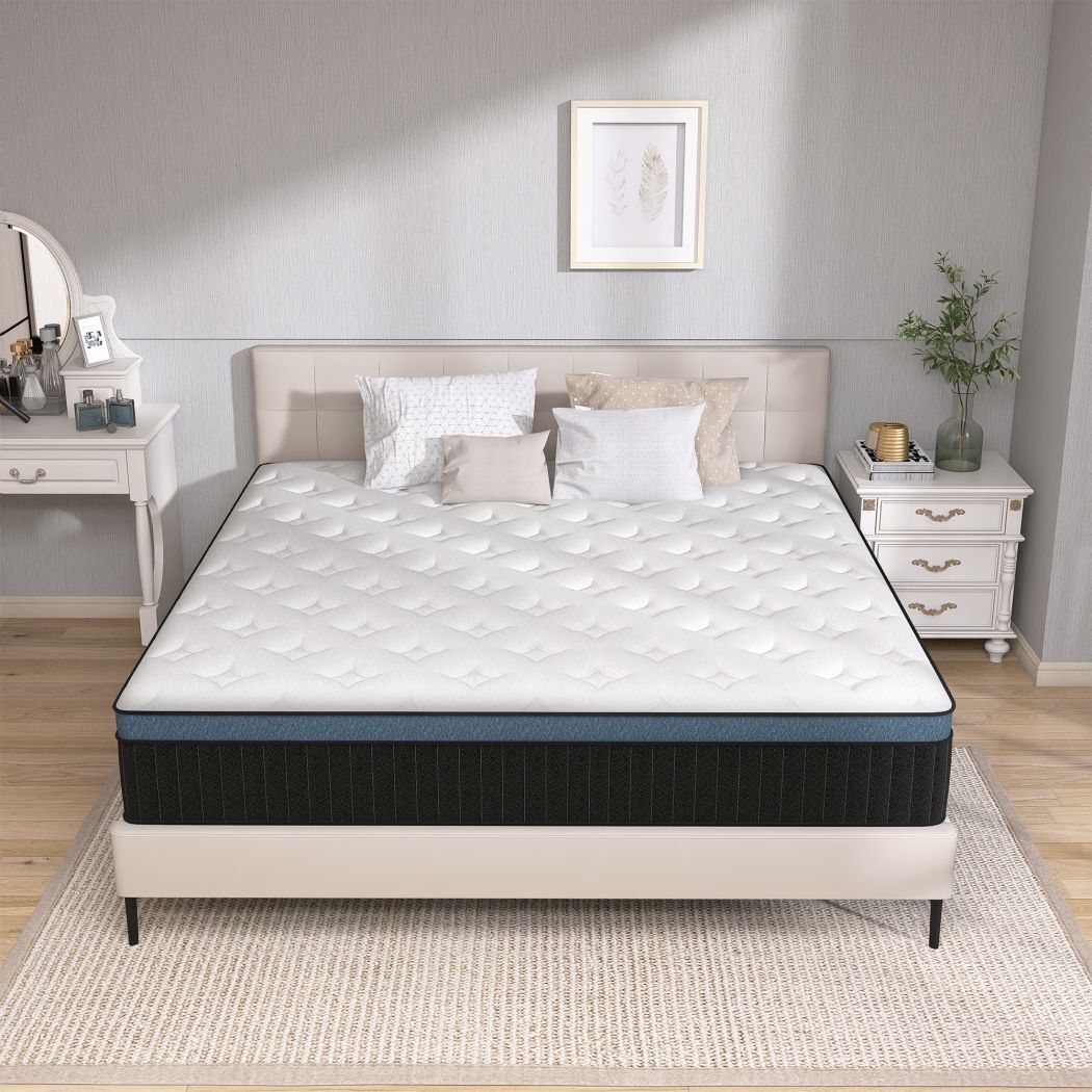 12/14 Inch Twin Full Queen King Mattress Hybrid Memory Foam Spring Bed in Box