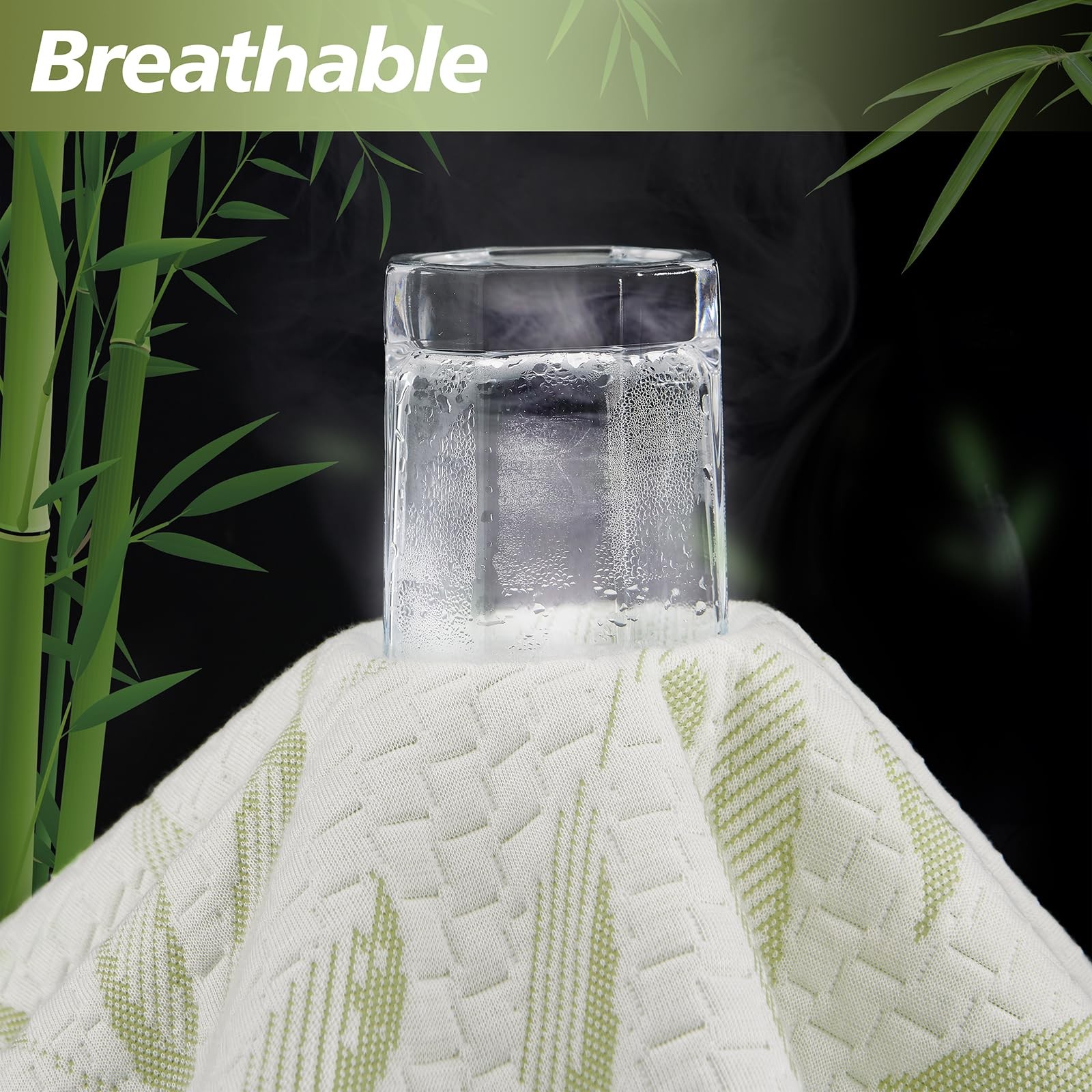 Full Size Mattress Protector Waterproof Full, Rayon Bamboo-new Pattern