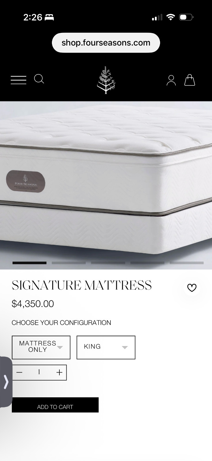 Four Seasons Mattress Queen/King