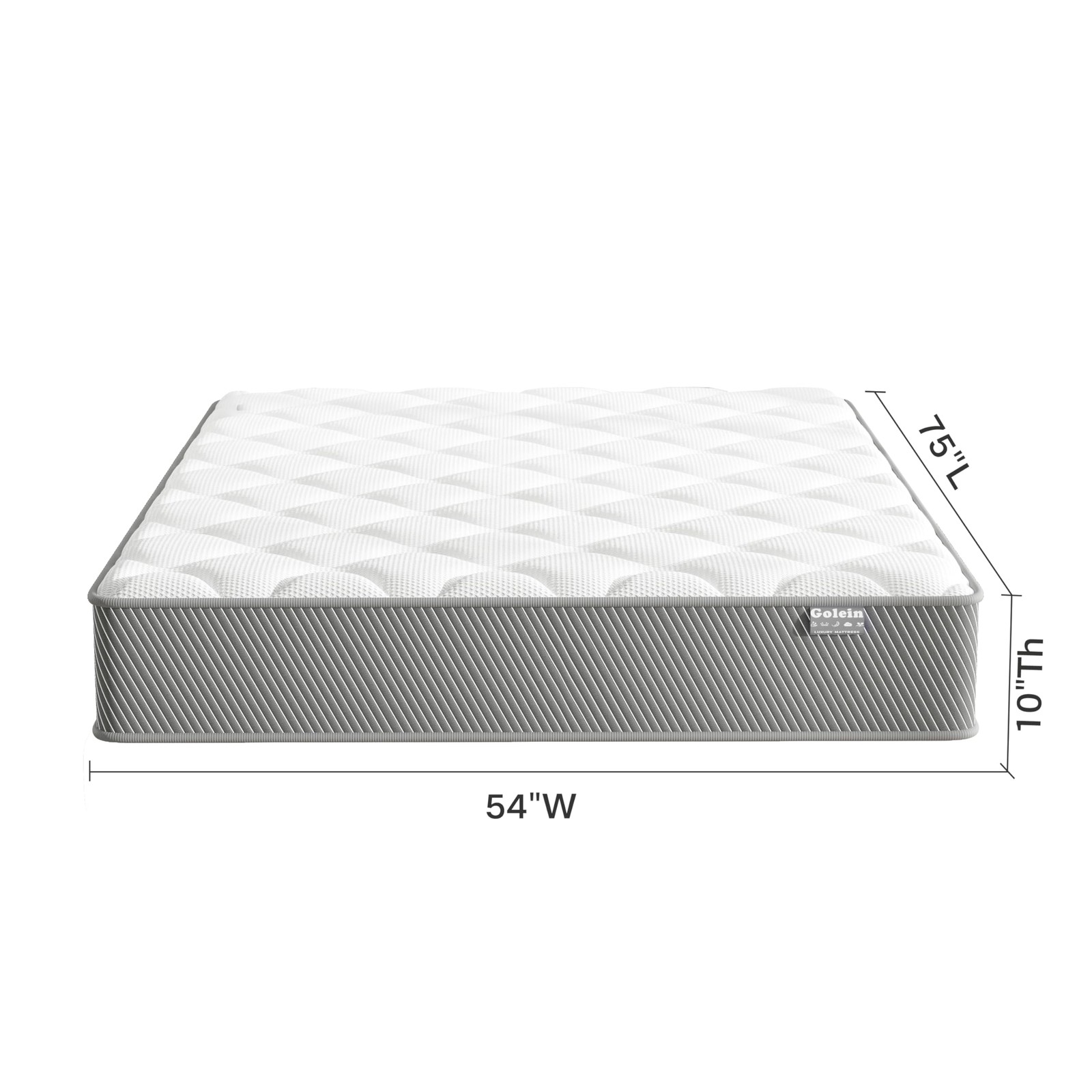 Full Size Mattress, 10 Inch Memory Foam Mattress in a Box with Pocket Spring,…