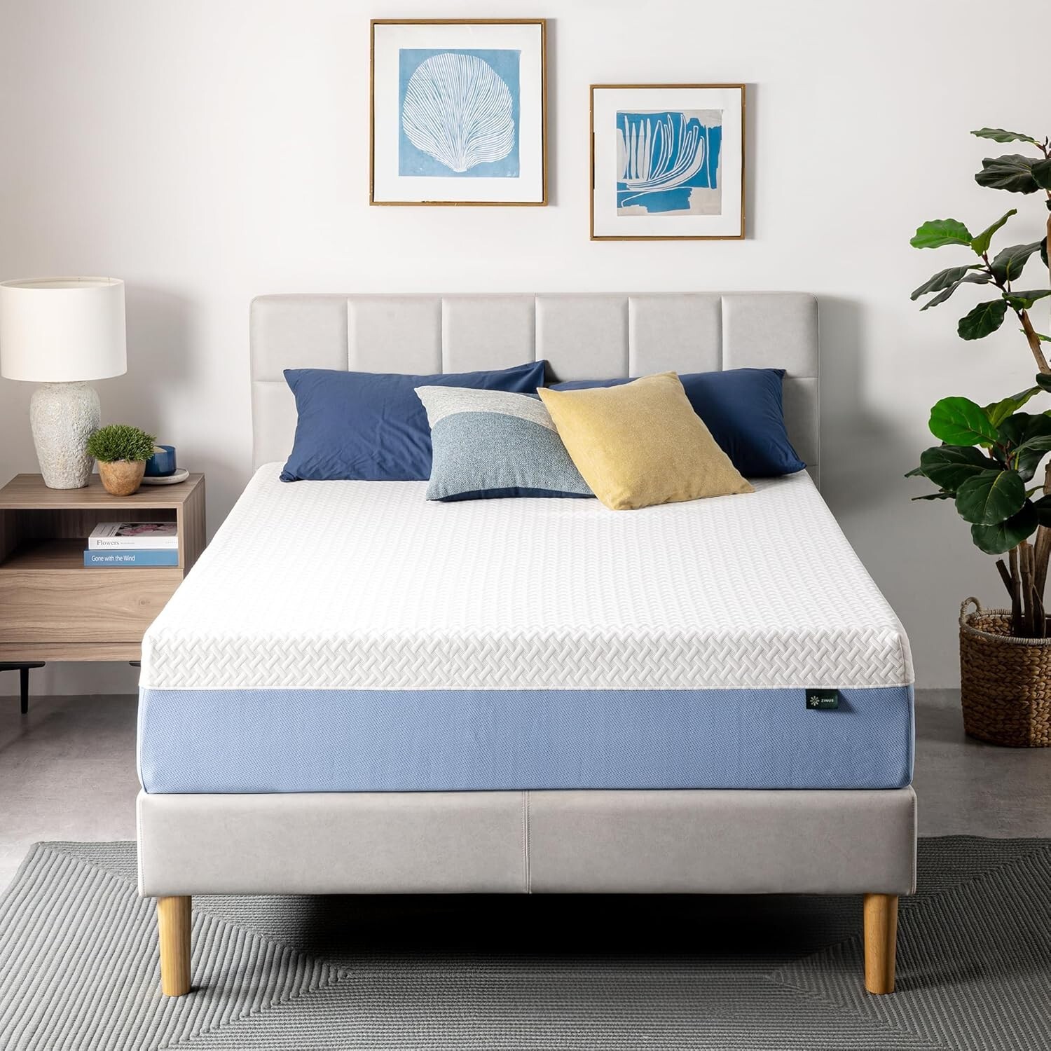 12 Inch Cooling Memory Foam Mattress – Full Size, Pressure Relief Design