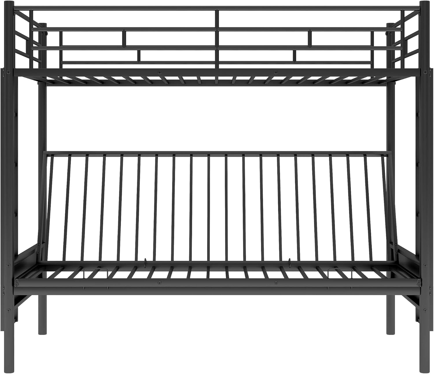 Twin Over Futon bunk Bed, Futon bunk Bed, loft Bed with futon,