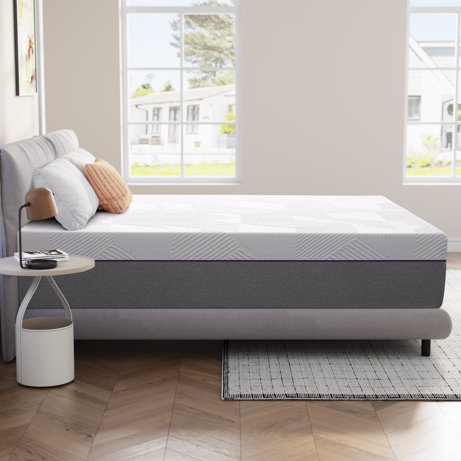 8″10″12″ Twin Full Queen King Size Gel Memory Foam Mattress,Mattress In A Box