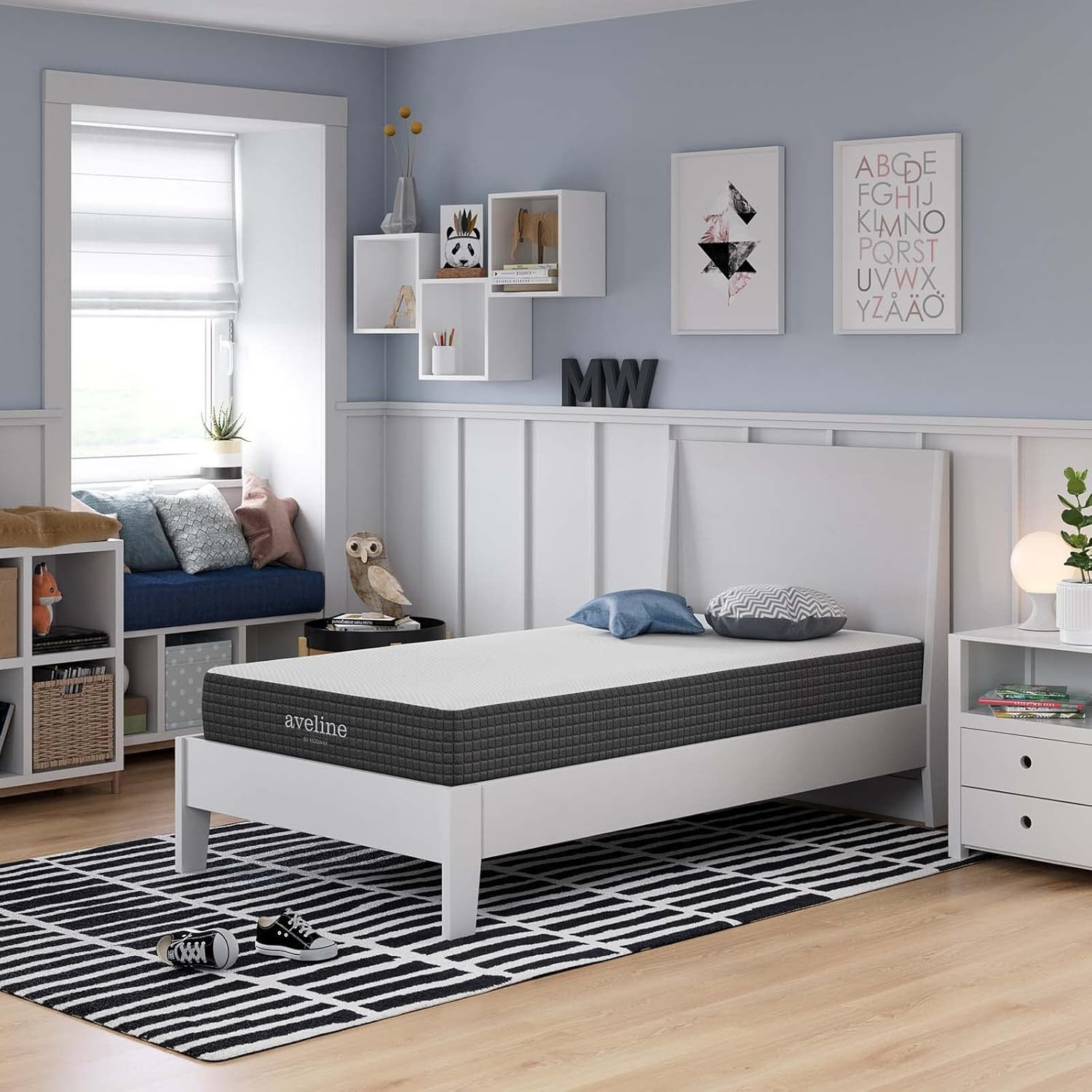 Aveline 8″ Gel-Infused Memory Foam Twin Mattress – CertiPUR-US Certified