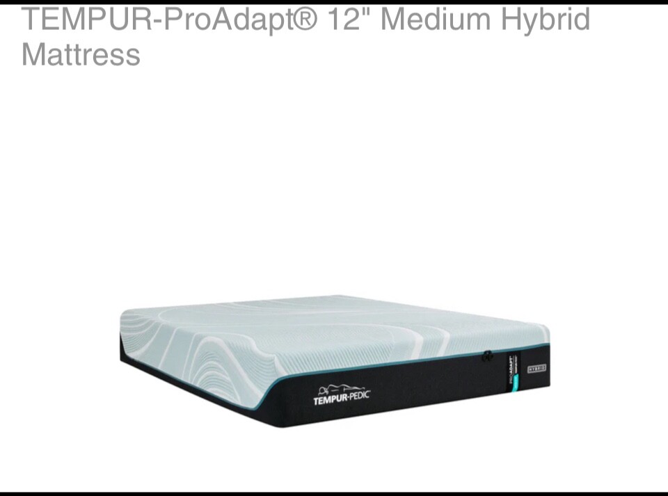 mattress king brand new Tempur-Pedic