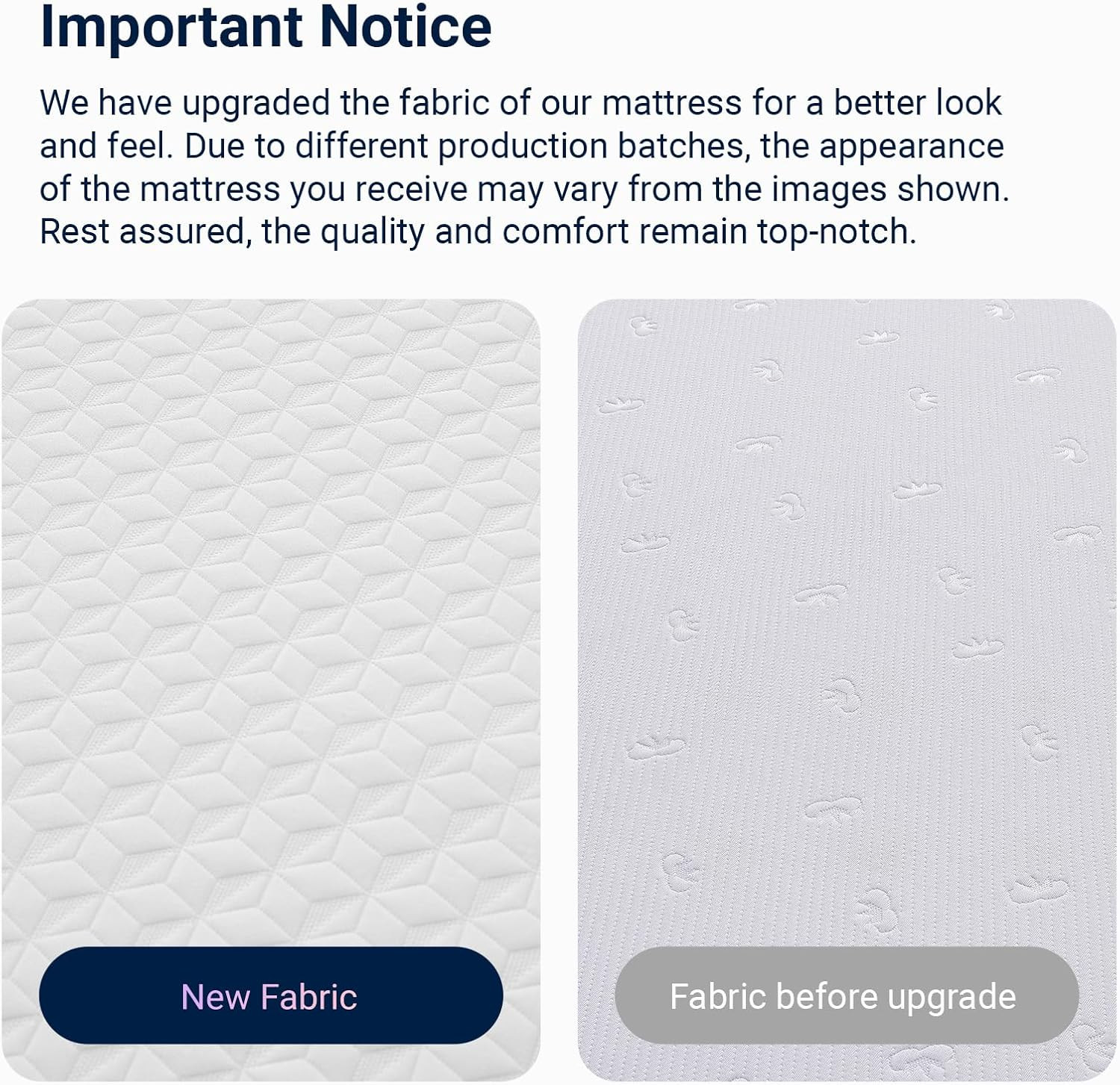 12 Inch Queen Mattress – Medium Firm Foam for Refreshing Sleep & Relief