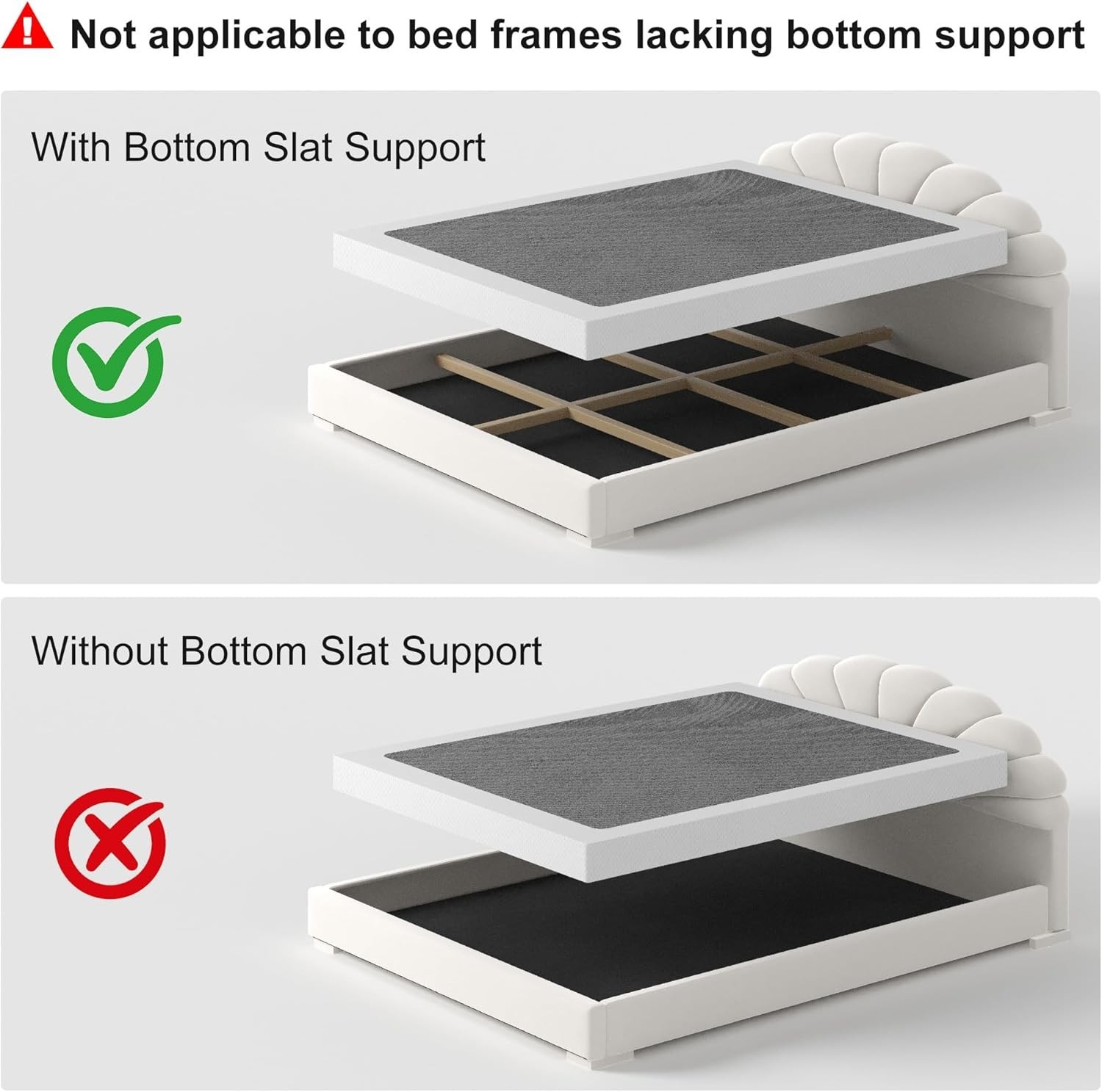 5 Inch Twin Box Spring with Easy Clean Cover – Perfect for All Mattress Types