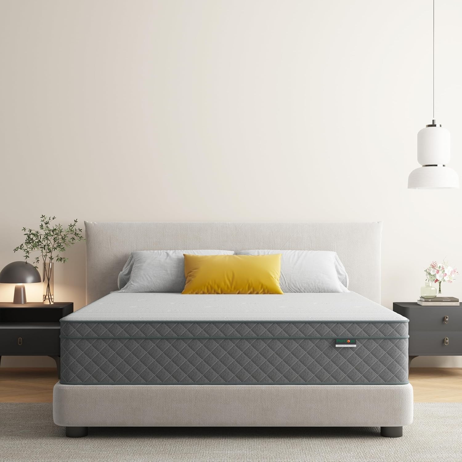 12 inch Queen Mattress Cooling-Gel Memory Foam Pocket Spring Hybrid Medium Firm