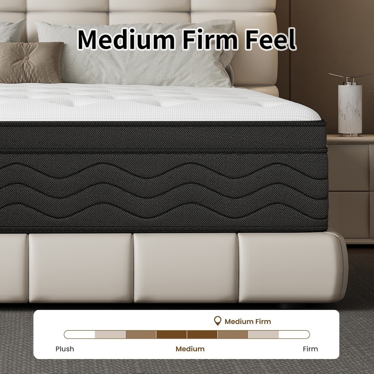 10 Inch Full Cooling Memory Foam Mattress Hypoallergenic Breathable Foam Mattres