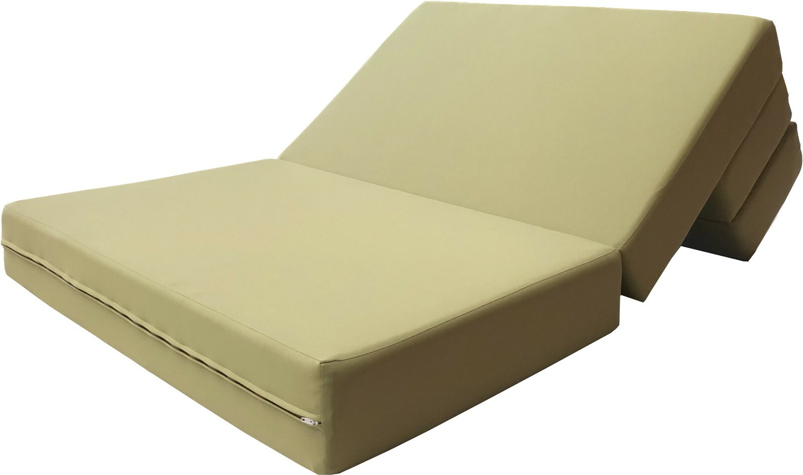 Full Size Folding Foam Mattresses, Sofa Beds, Chairs, Couches, Ottoman Khaki