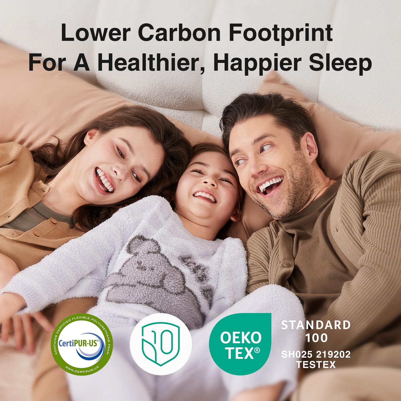 Novilla 8 inch Twin Size Mattresses for Kids, Foam and Spring Hybrid Twin Bed…
