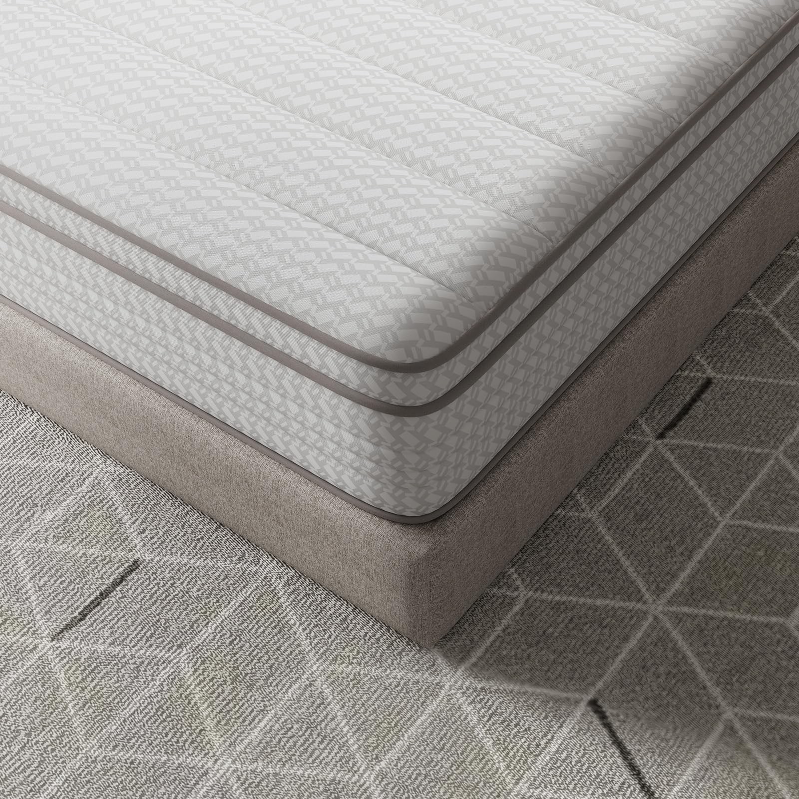 Twin Mattress, 10 Inch Twin Size Mattresses in a Box with Smarts™ Pocket Coil…