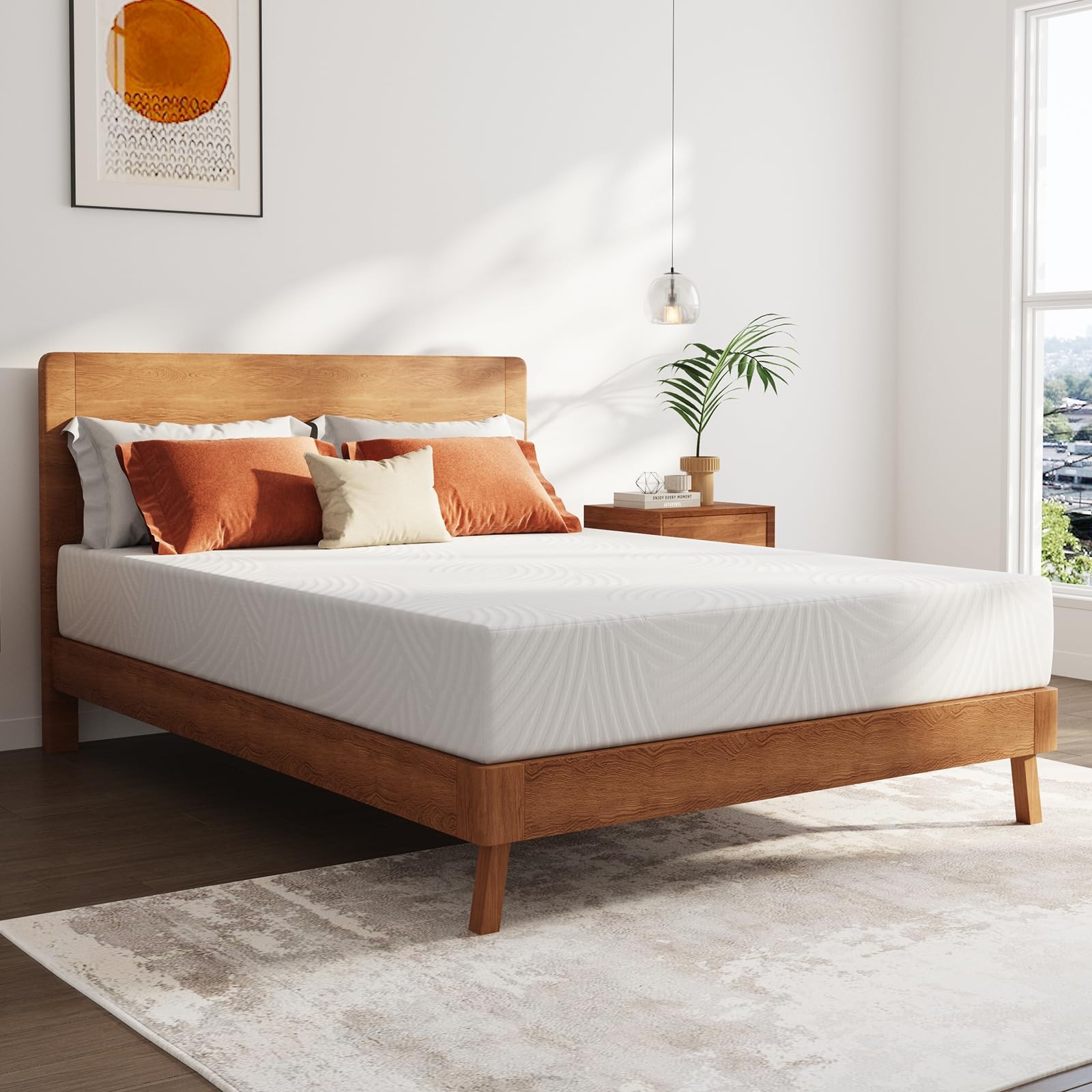 Full Mattress,10 Inch Memory Foam Full Size Mattress in a for Pressure & Moti…
