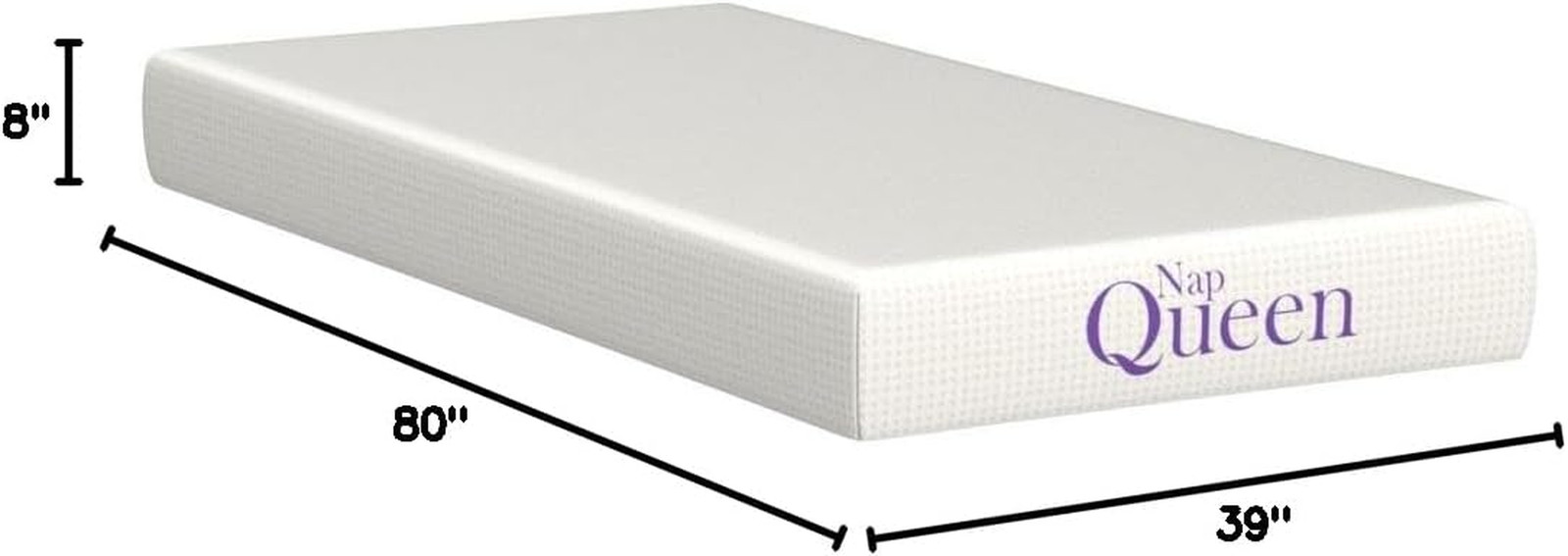 8 Inch Twin-Xl Size Mattress, Bamboo Charcoal Memory Foam Mattress, Bed in a Box