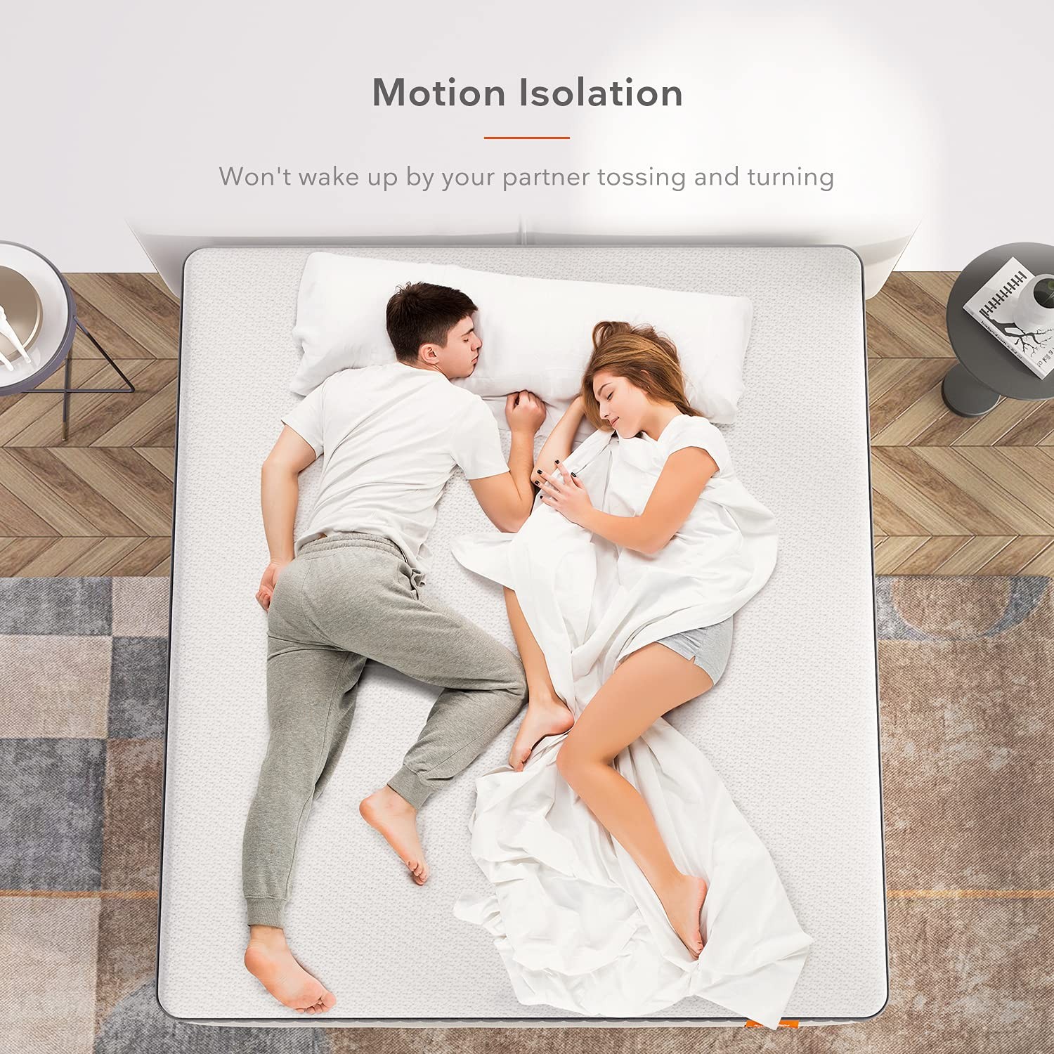 King Mattress, 12 Inch King Size Mattress in Box, Pillow Top Gel Memory Foam …