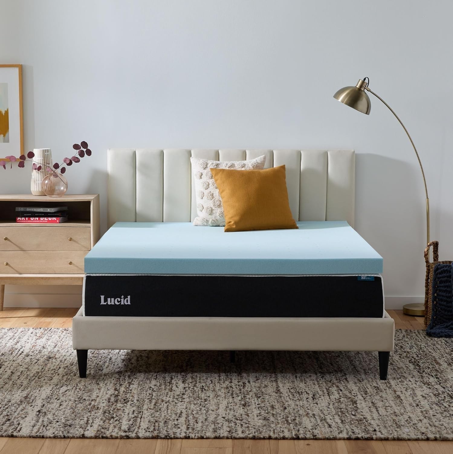 Full 3 Inch Gel Infused Memory Foam Mattress – Breathable & Comfortable Sleep