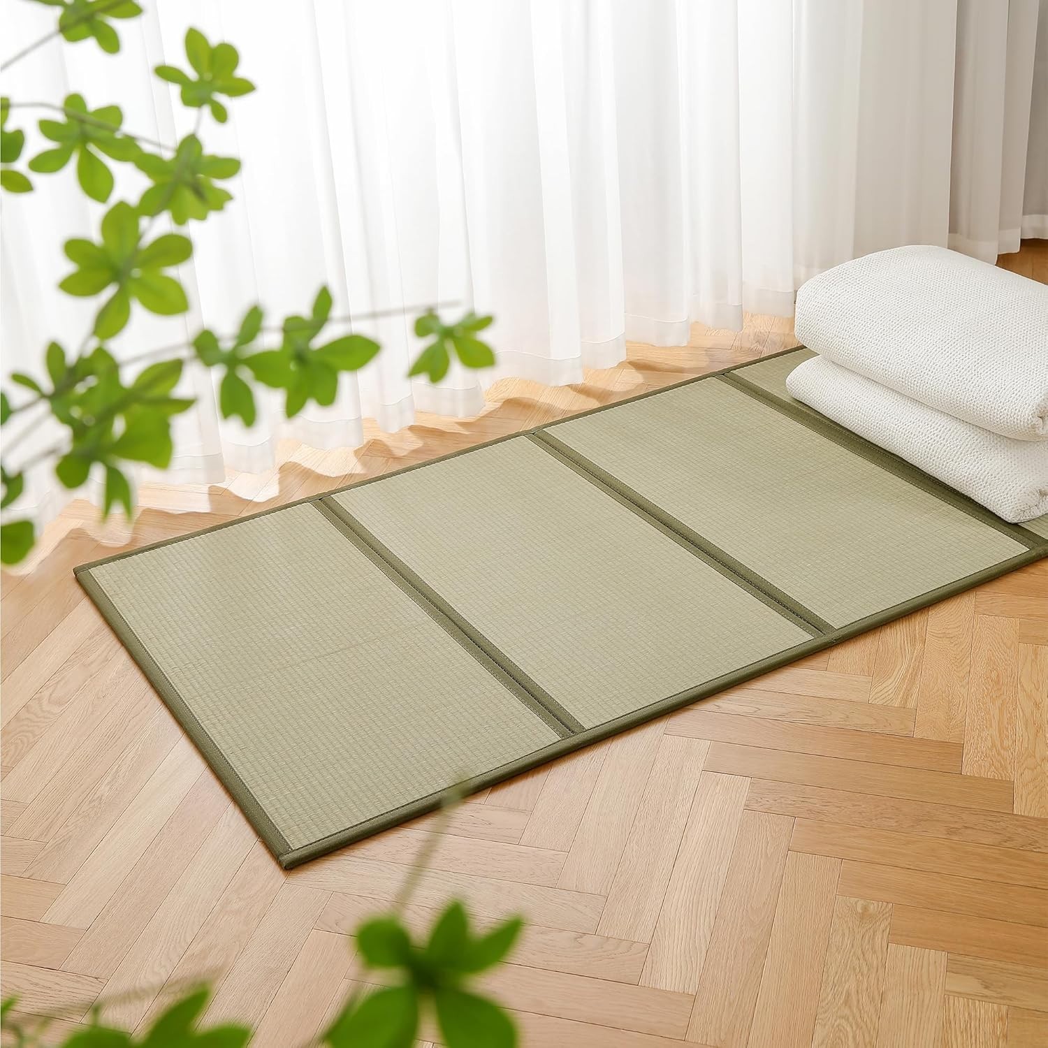 Houseables Tatami Mat, Tatami Mattress, Japanese Sleeping Mat#1183N1409KY8