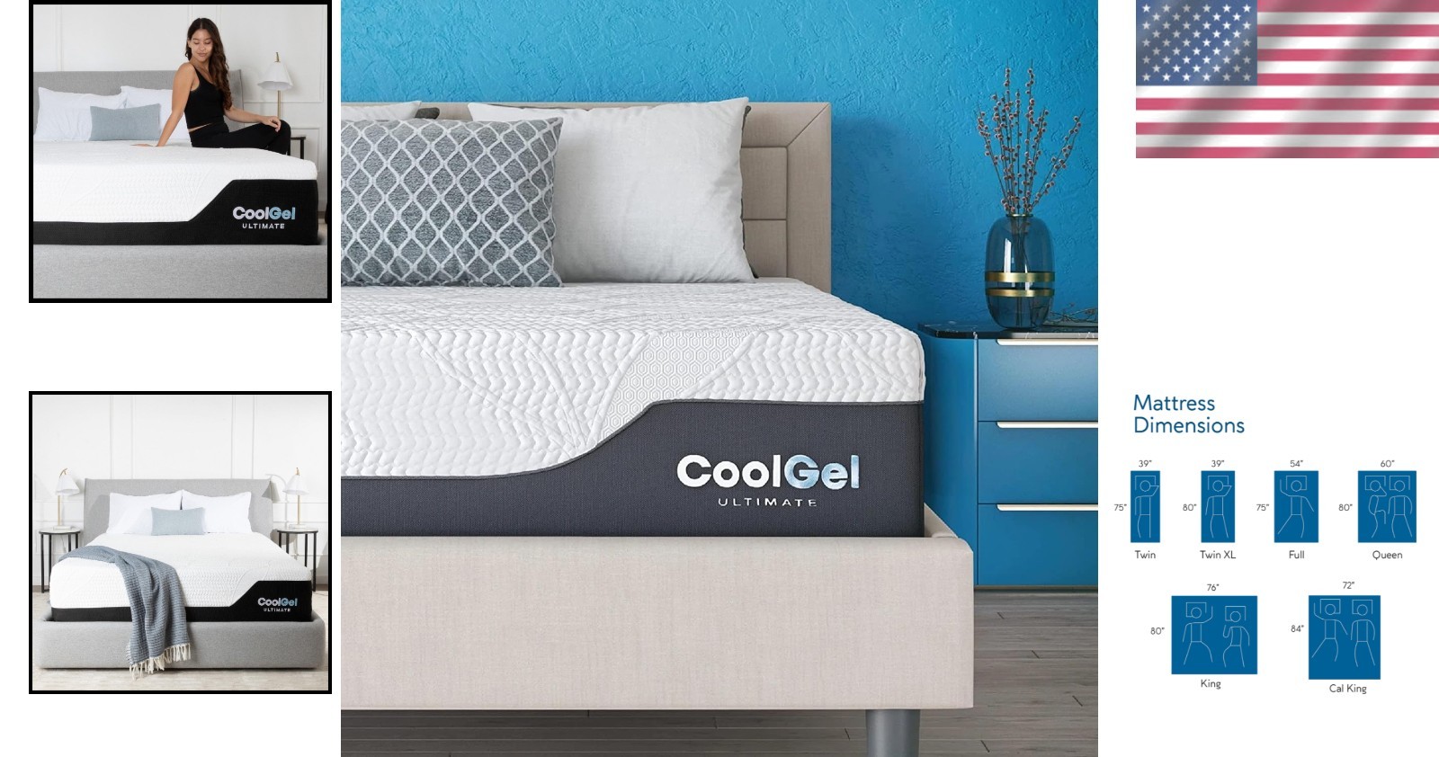 Memory Foam Mattress Twin 6-Inch CertiPUR-US Bed in a Box Comfortable Support