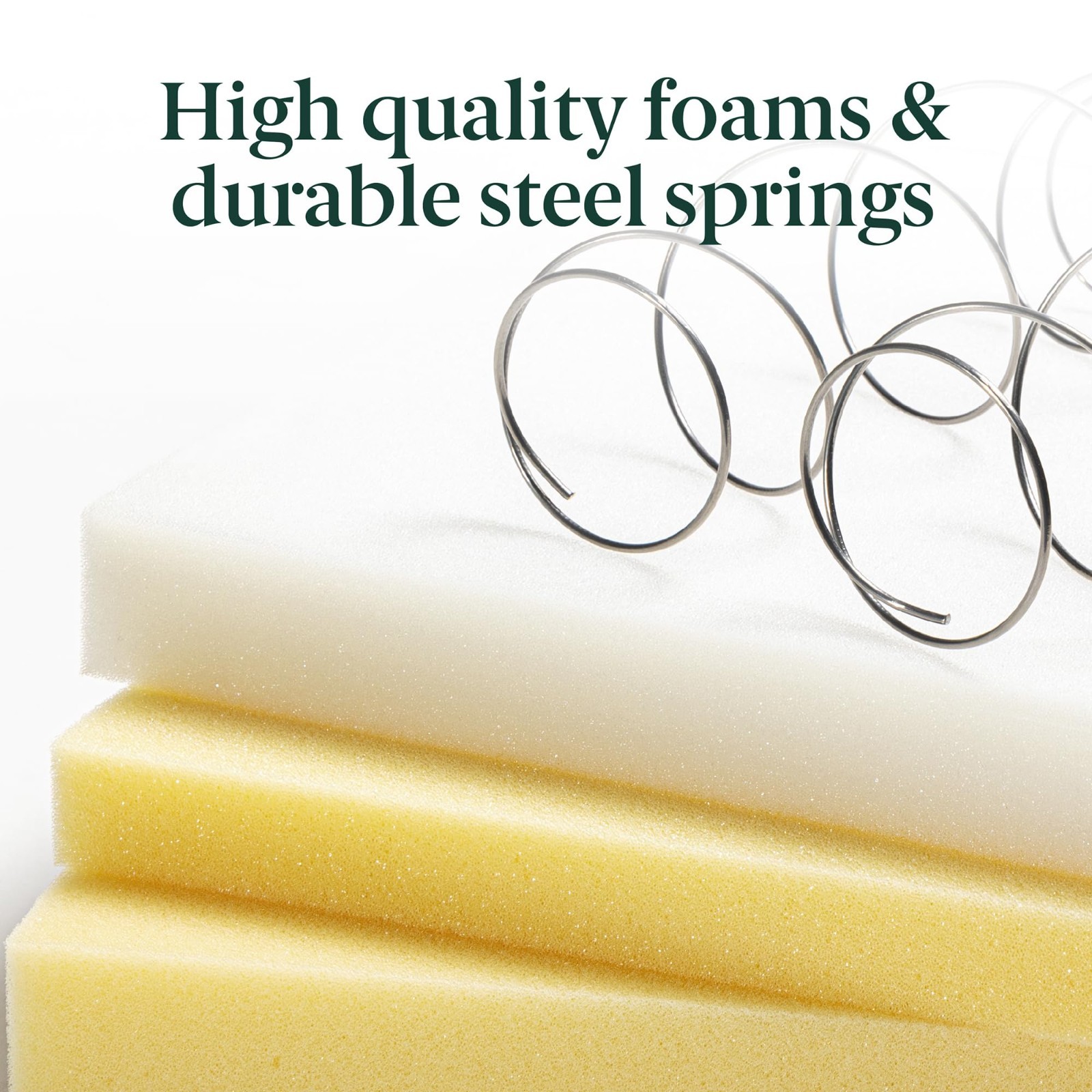 Narrow Twin Hybrid Mattress 30″x75″ – 6″ Foam & Spring for Bunk Beds, RVs, Compa