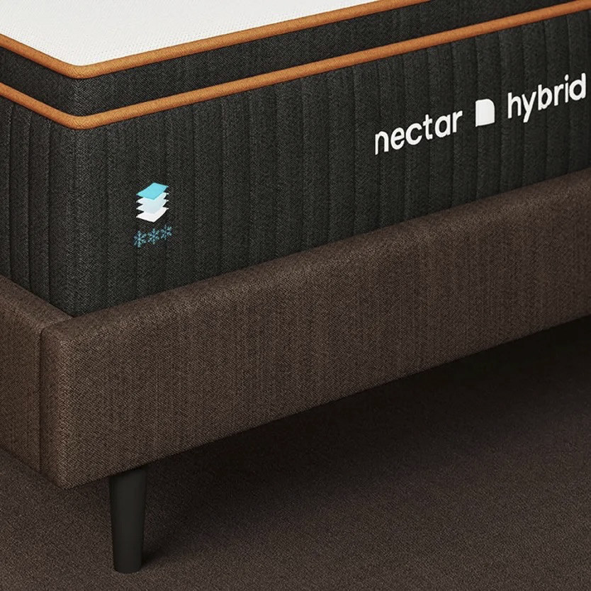Nectar Premier Copper Hybrid Twin Mattress 14 Inch Medium Firm Memory Foam Steel