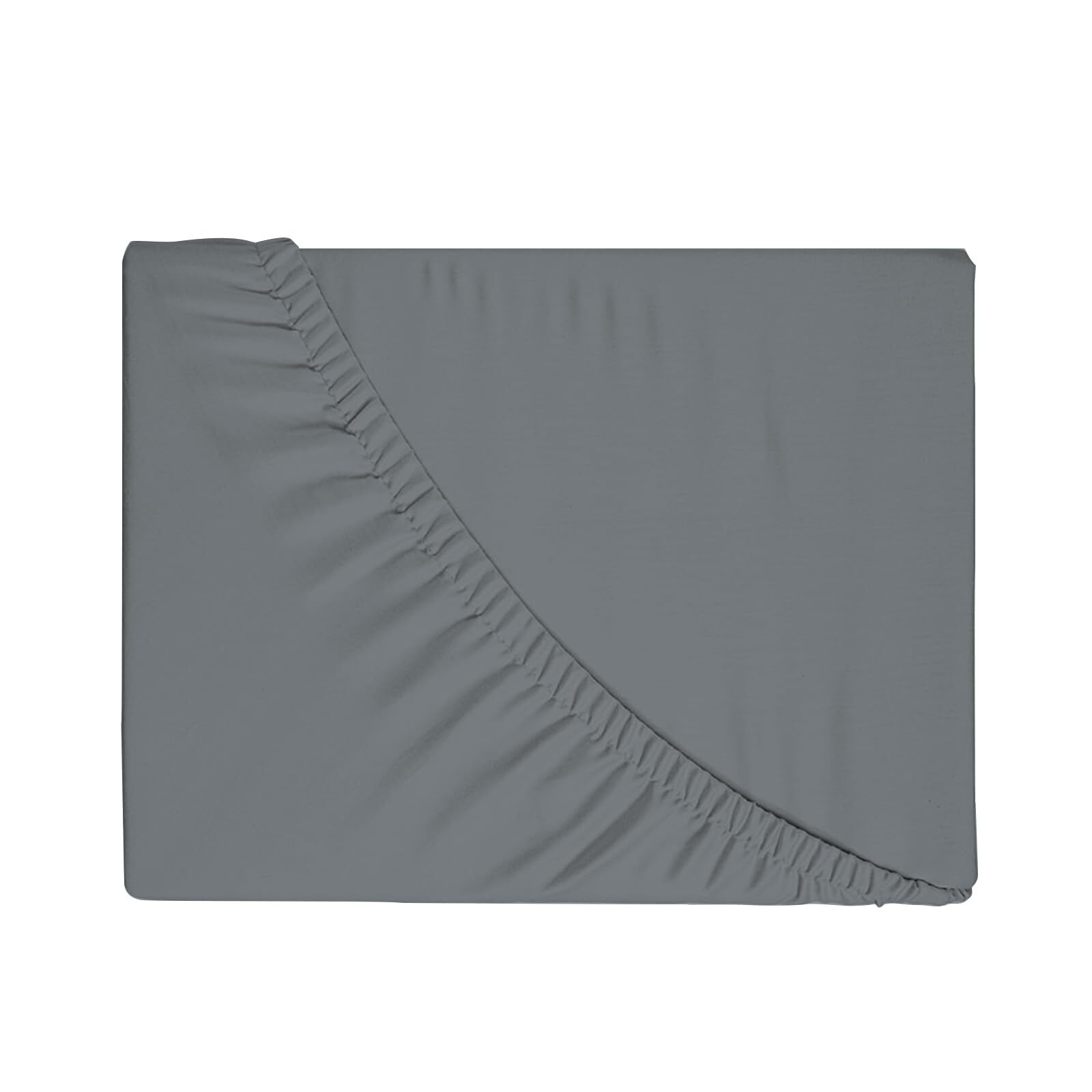 Gray Twin XL Fitted Sheet Deep Pocket for 18-21 Inch Mattress Extra Soft