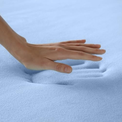 Comfort Cool Memory Foam Mattress Topper, 1.5 Inch, Twin Twin XL 79″x38″x1.5″