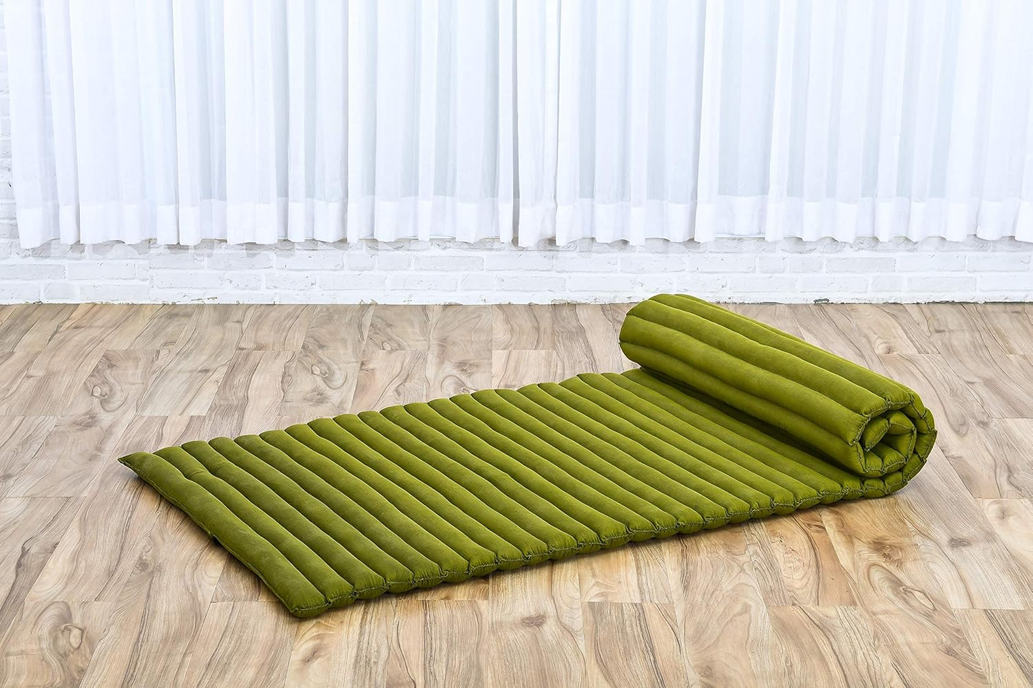 – Foldable Floor Mattress – Japanese Roll up Futon -Trifold Tatami Mat- Guest Fl