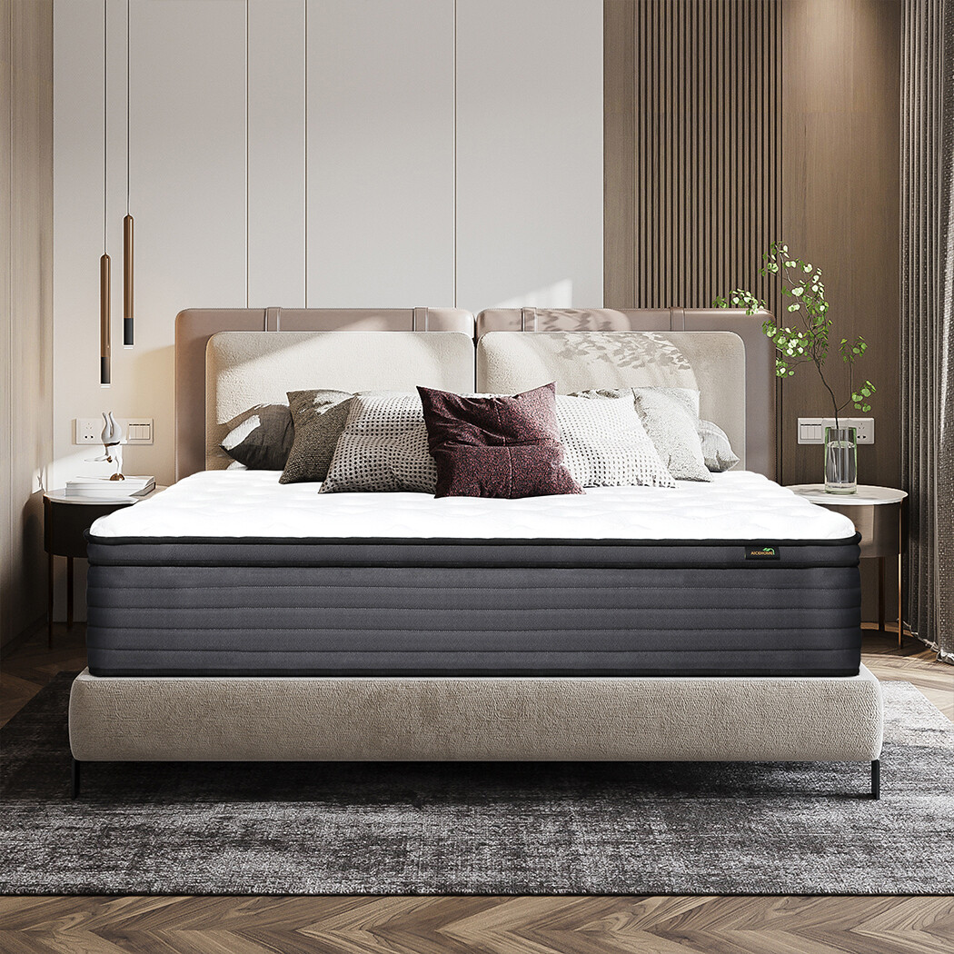 14” Mattress Hybrid Spring Memory Foam Twin Full Queen King Size Bed in a Box