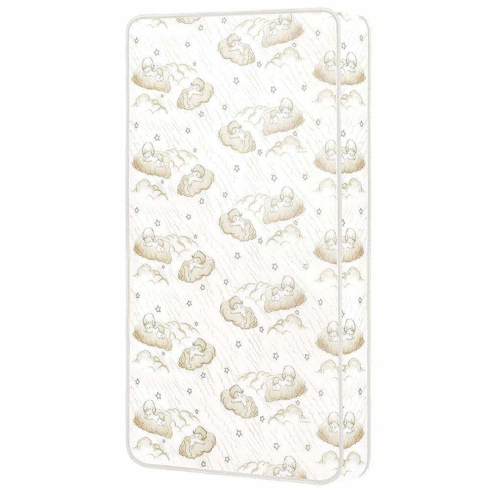 Dream On Me Sweet Dreams 6” 88 Coil Spring Crib and Toddler Bed Mattress