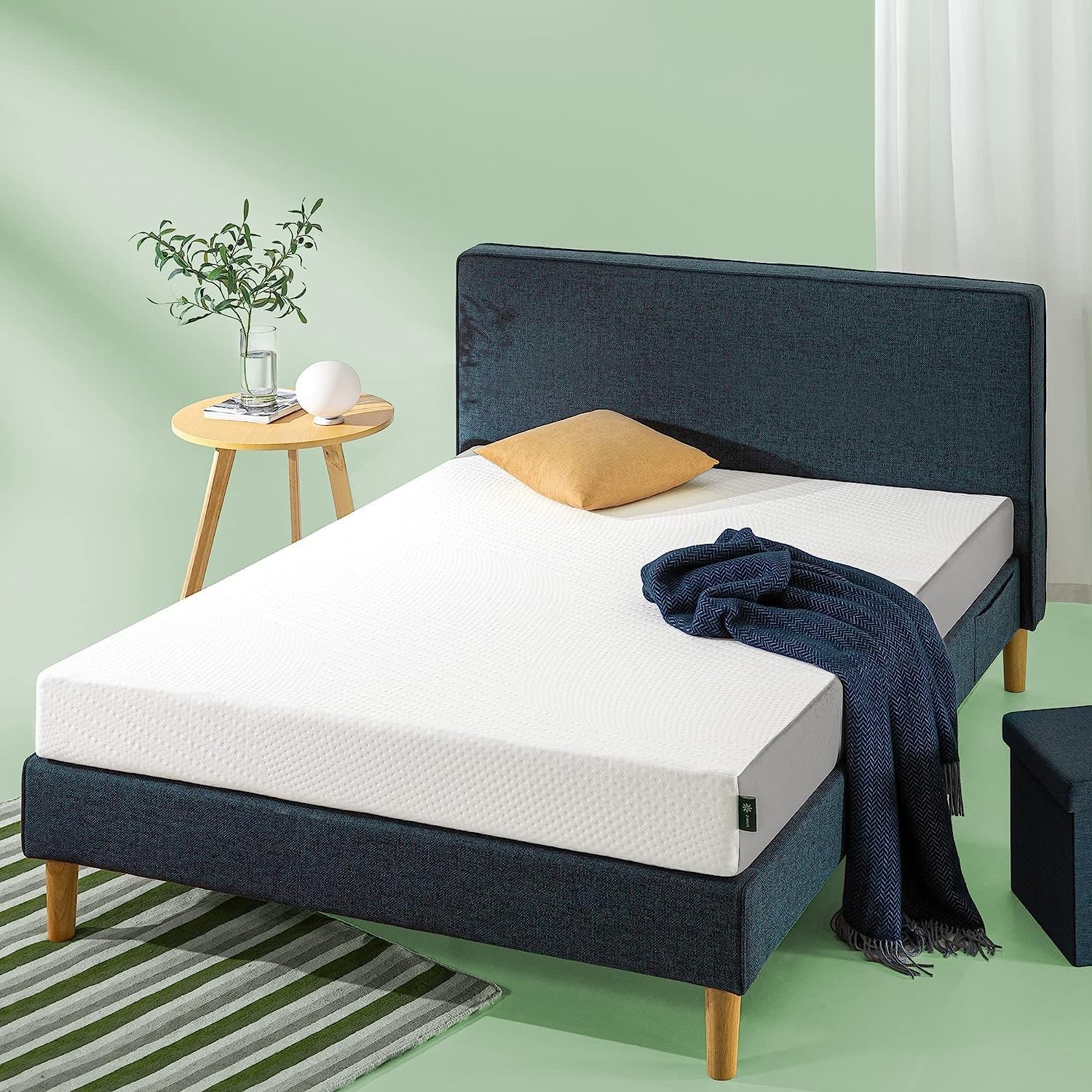 Zinus 5-to 12-Inch Twin Cooling Essential Memory Foam Mattress, Medium Feel