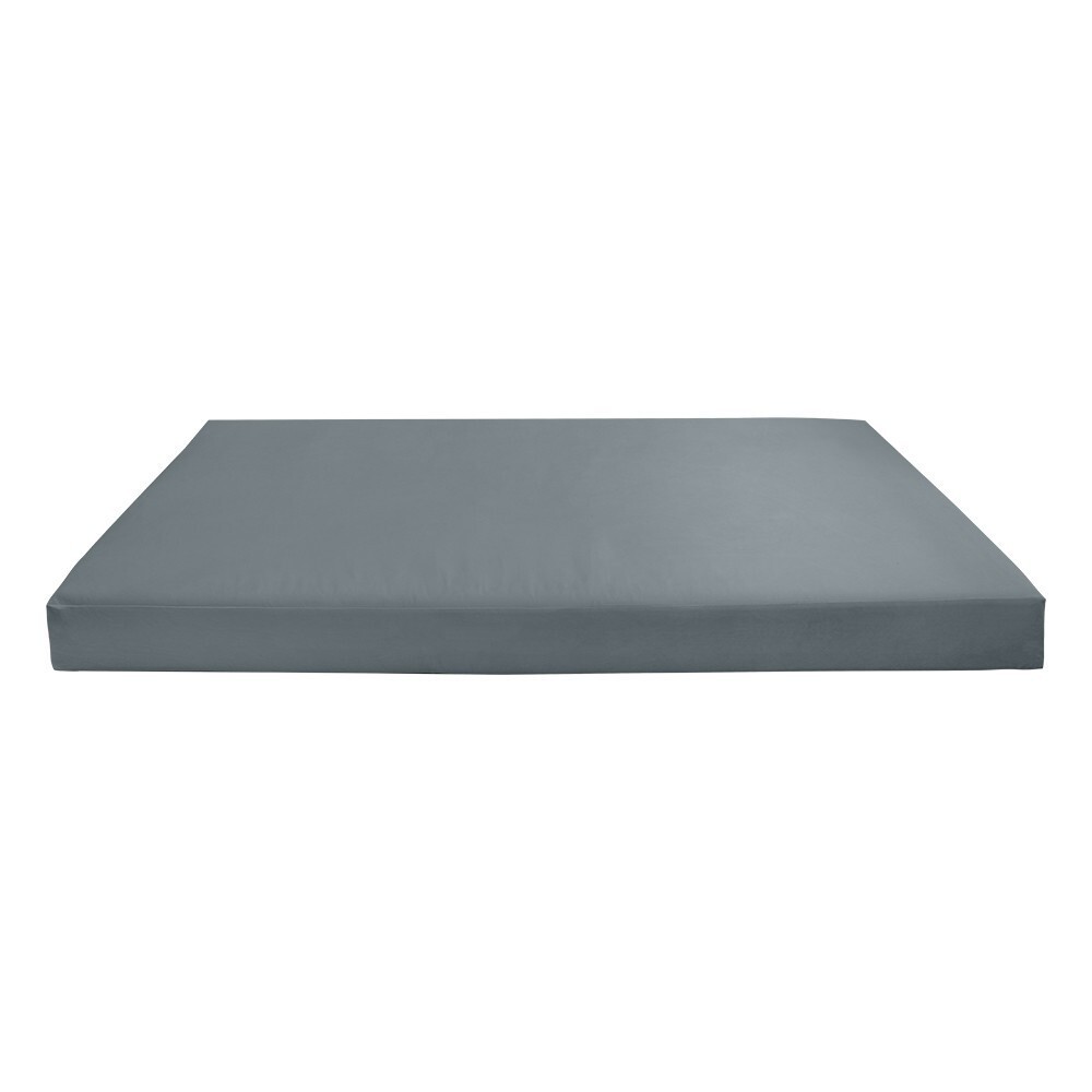 Knife Edge 6″ TWIN-XL 80x39x6 Velvet Indoor Daybed Mattress |COVER ONLY|-AD347