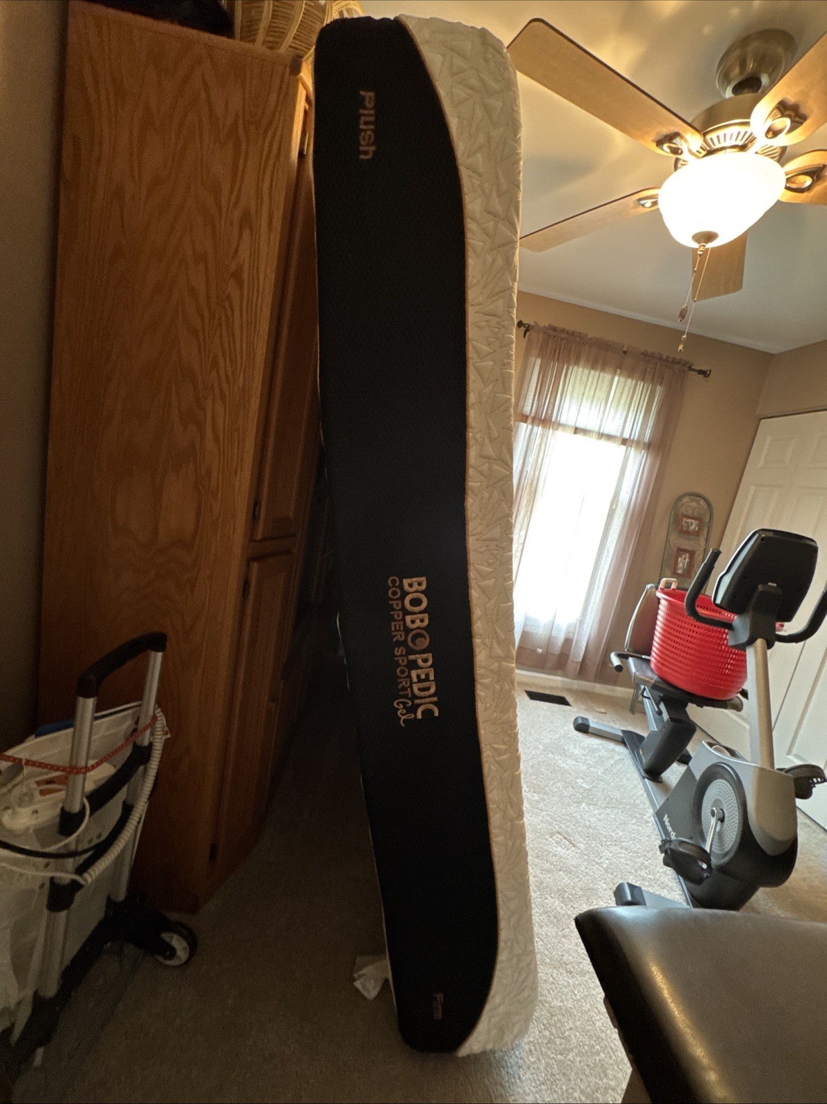 Bobopedic King Size Mattress w/ Plush And Firm Side NO DELIVERY DM if Interested