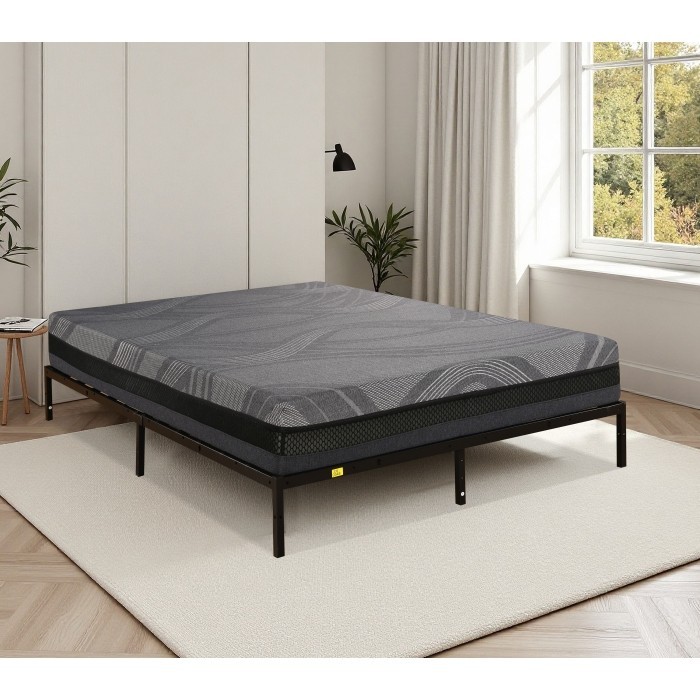 California King 10 Inch Gel Memory Foam Mattress, Plush Bed Mattress in a Box
