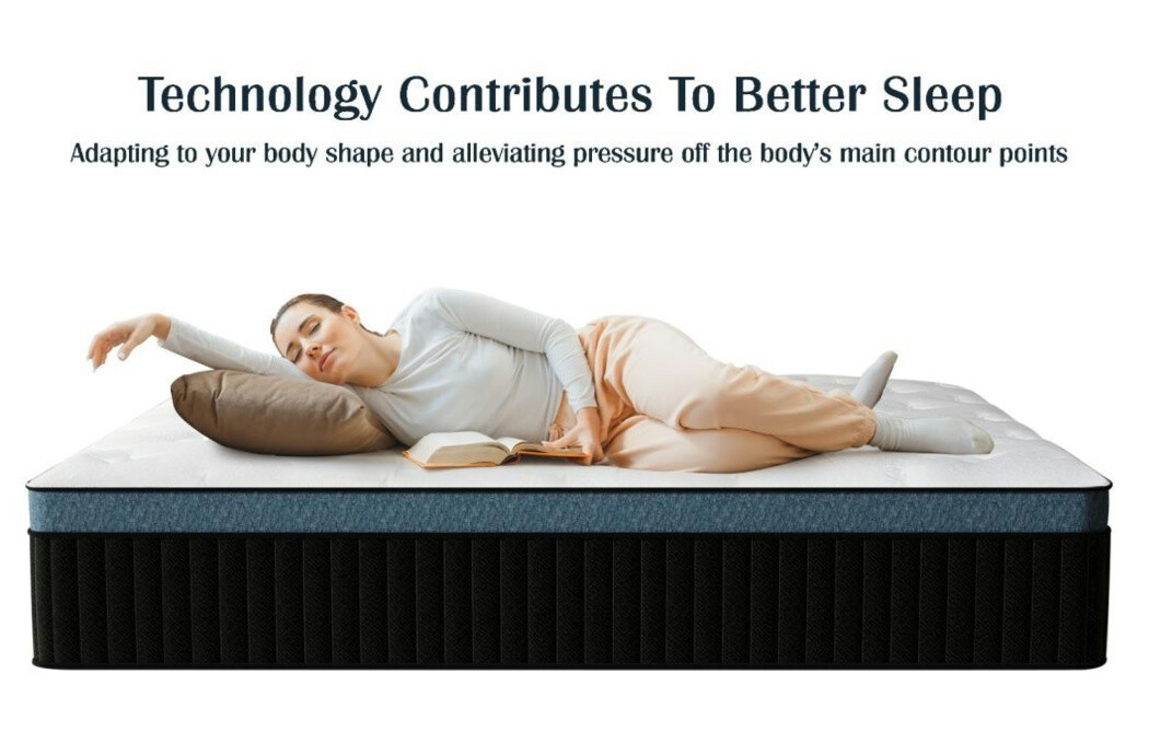 12″ 14″ Mattress in a Box Twin Full Queen King Size Memory Foam Pocket Spring