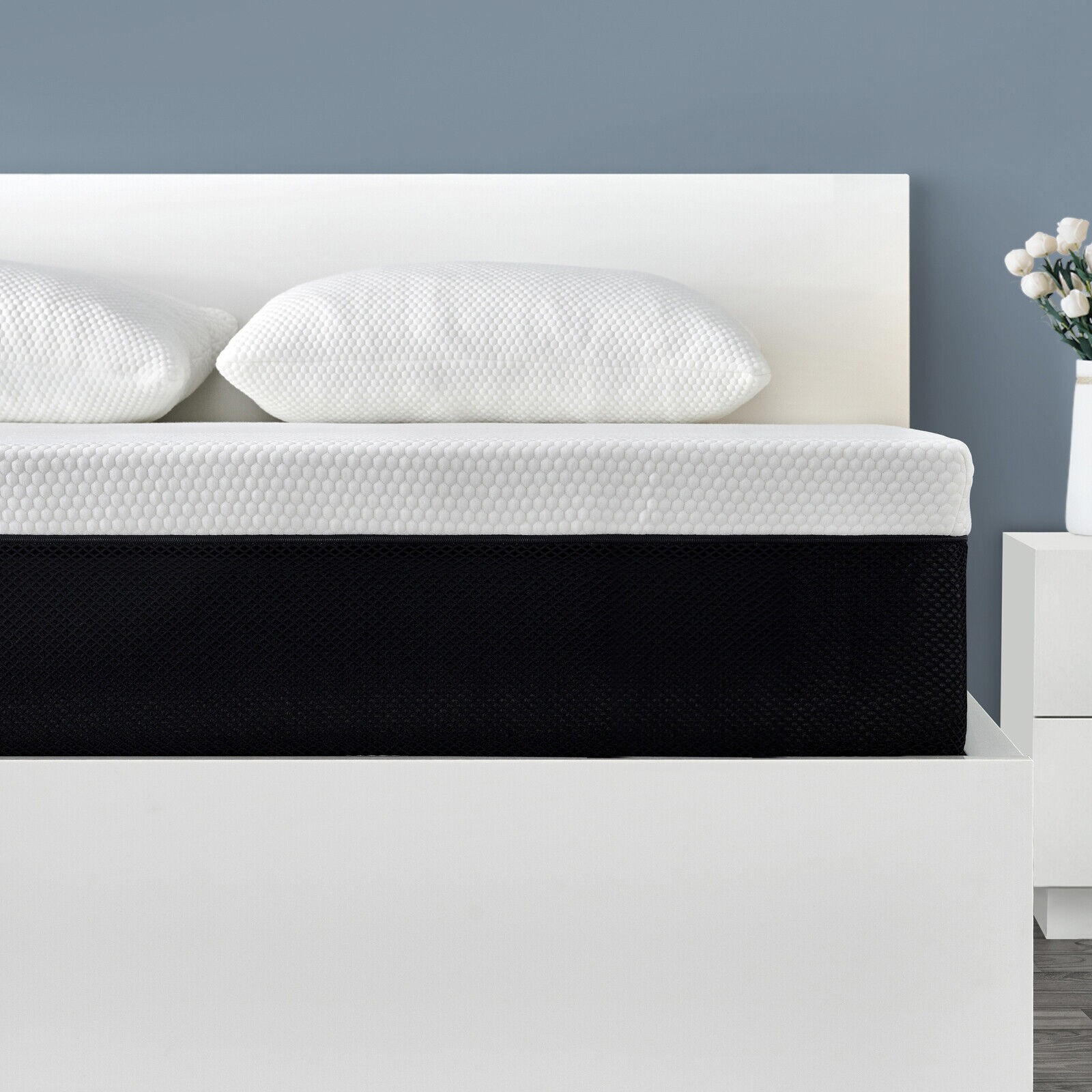 8/10 Inch Twin Full Queen King Size Memory Foam Mattress,Support Mattress